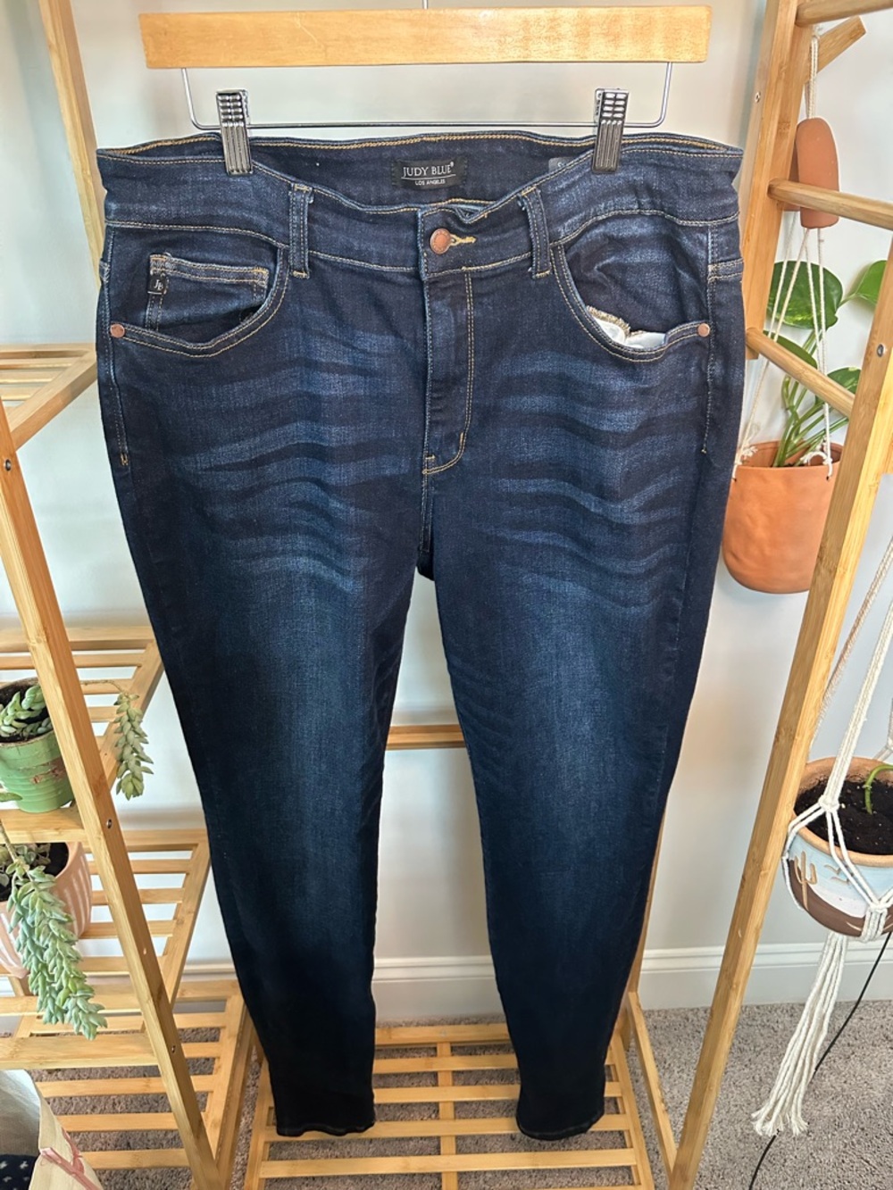 Judy Blue Dark Wash Skinny Fit Jeans